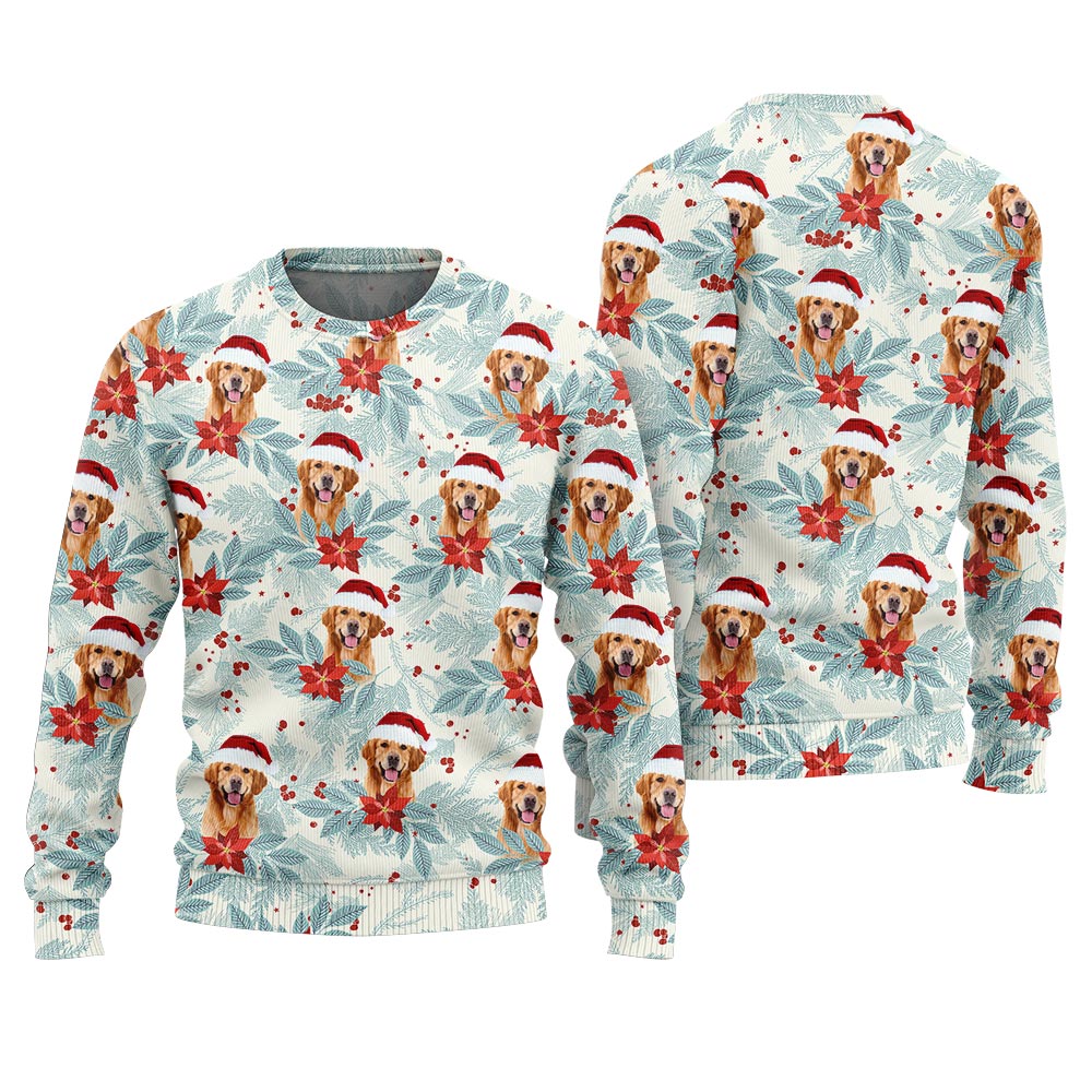 Custom Dog Christmas Sweater For Pet Lovers