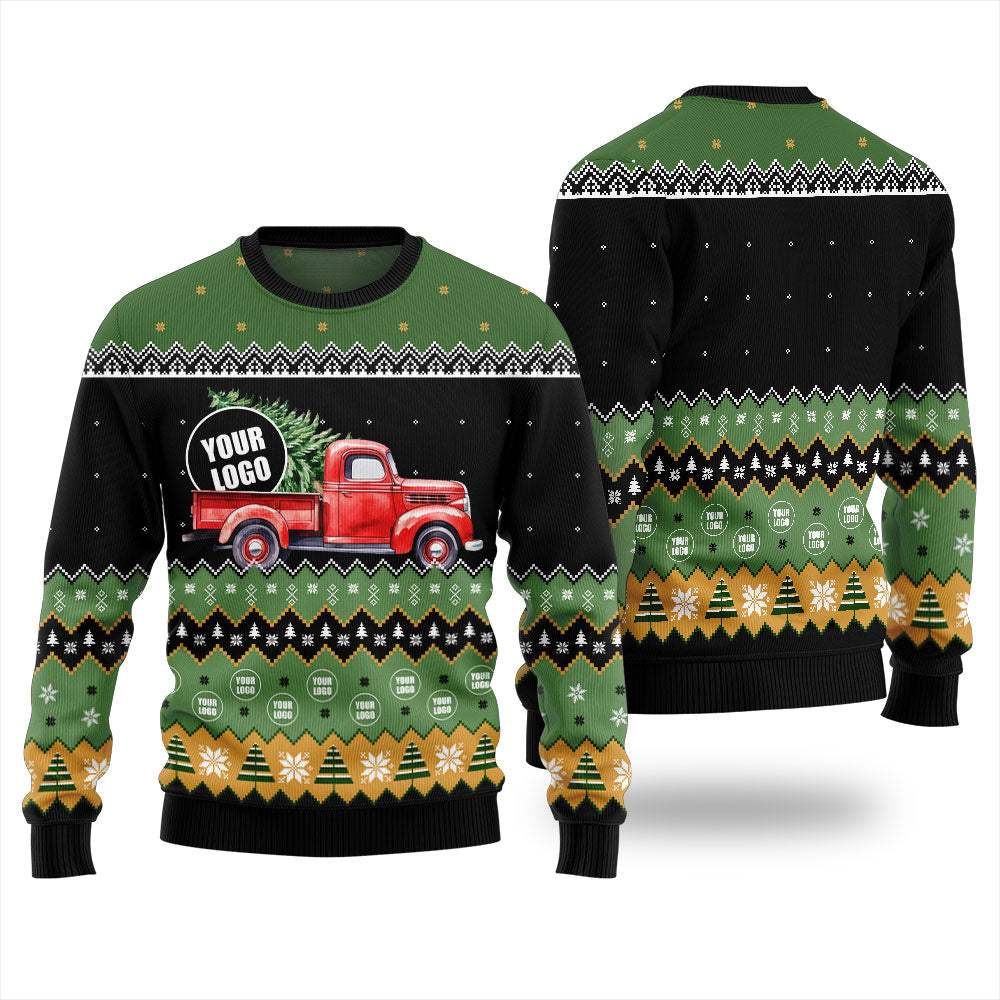 Custom Logo Ugly Christmas Sweater For Unisex
