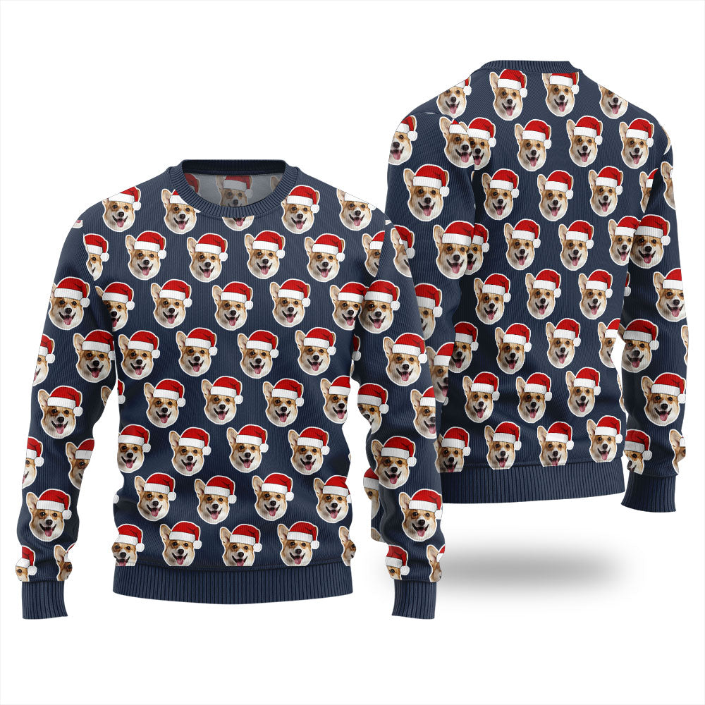 Custom Pet Christmas Sweater Unisex