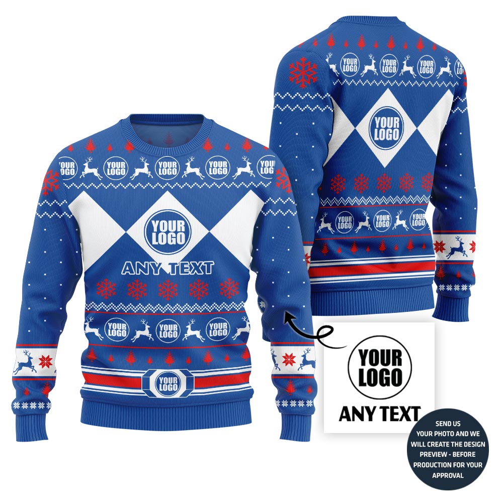 Custom Ugly Sweater With Your Company Logo