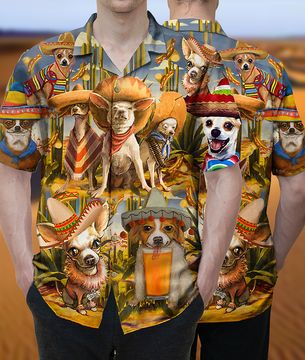 Chihuahua Is My Best Friend - Hawaiian Shirt