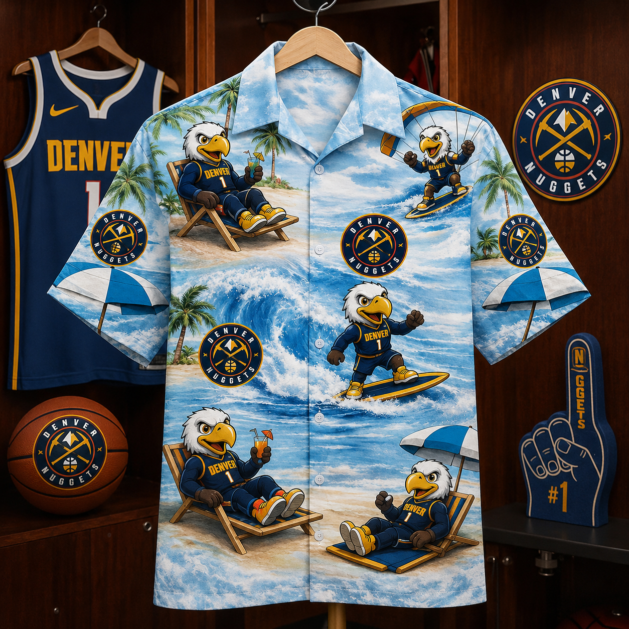 All Basketball Teams Mascot Beach Viber Unisex Hawaiian Shirt For Men & Women