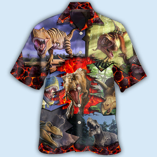 Dinosaur Strong Dinosaur Expert - Hawaiian Shirt