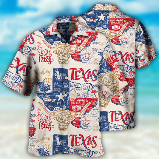 Texas Don't Mess With Texas - Hawaiian Shirt