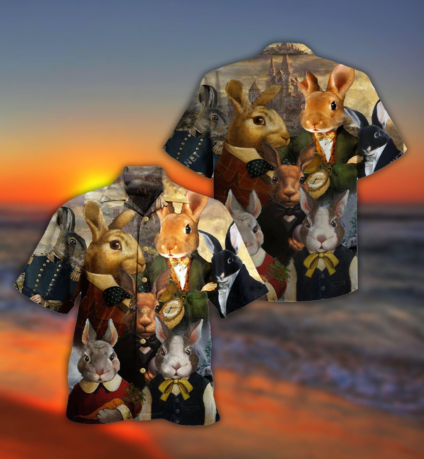 Rabbit Down The Rabbit Hole - Hawaiian Shirt