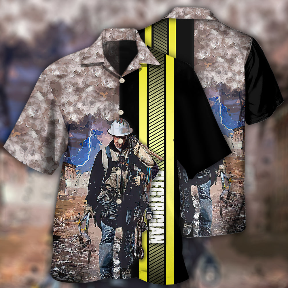 Electrician Cool - Hawaiian Shirt