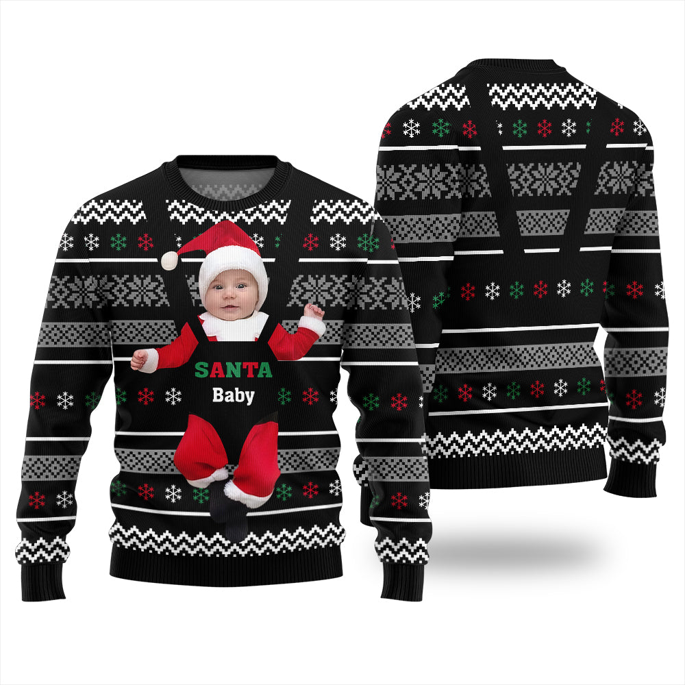 Epic Custom Face Baby Ugly Christmas Sweater
