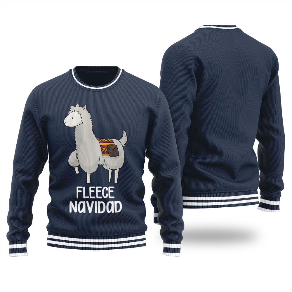 Fleece Navidad Ugly Christmas Sweater