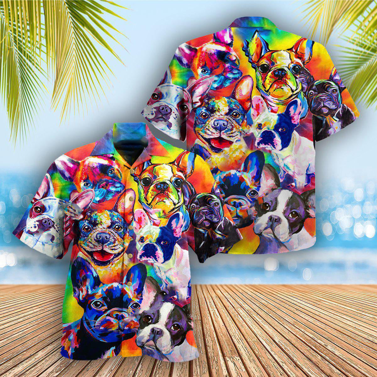 French Bulldog Don't Like You Neither Do I - Hawaiian Shirt