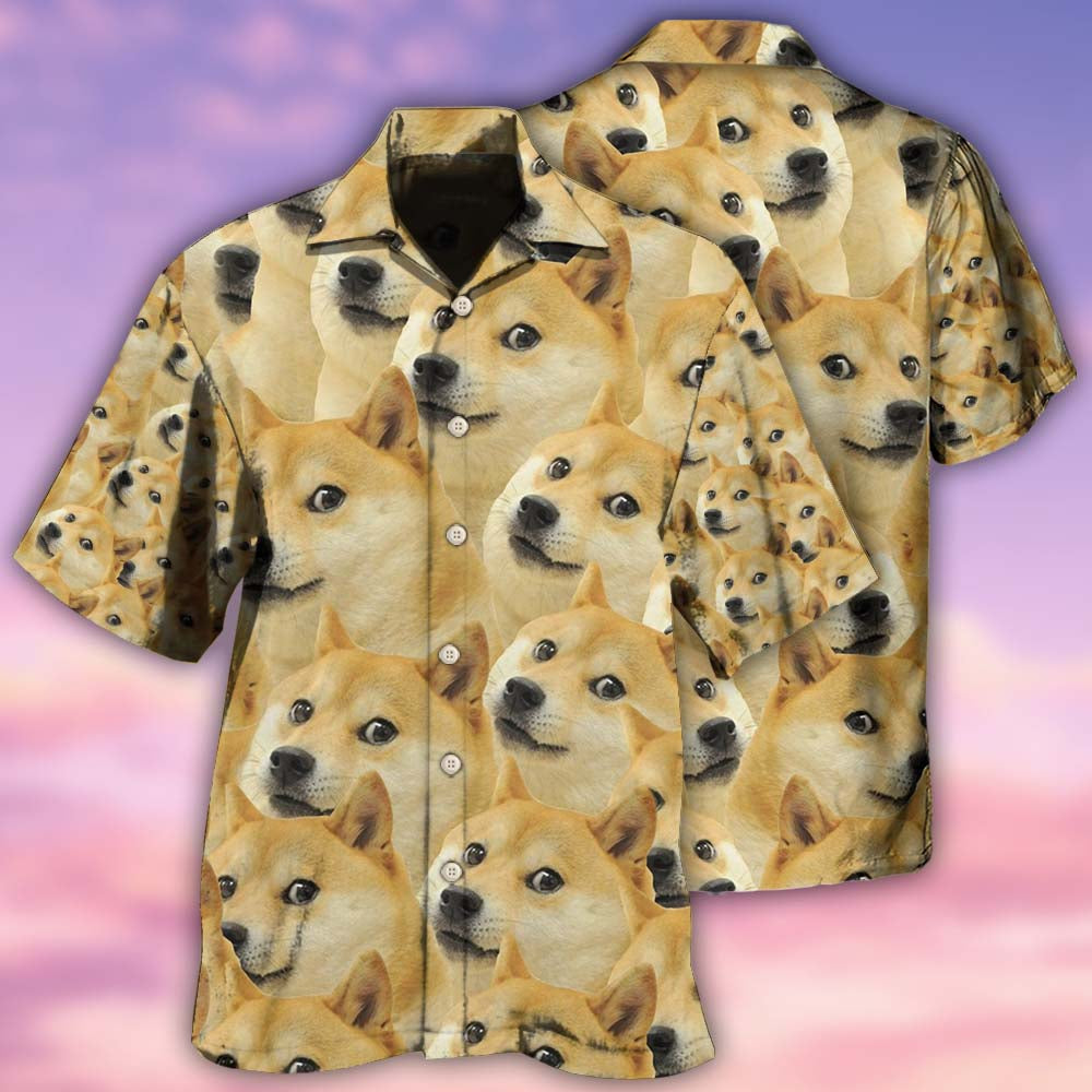 Corgi Meme Funny Style - Hawaiian Shirt