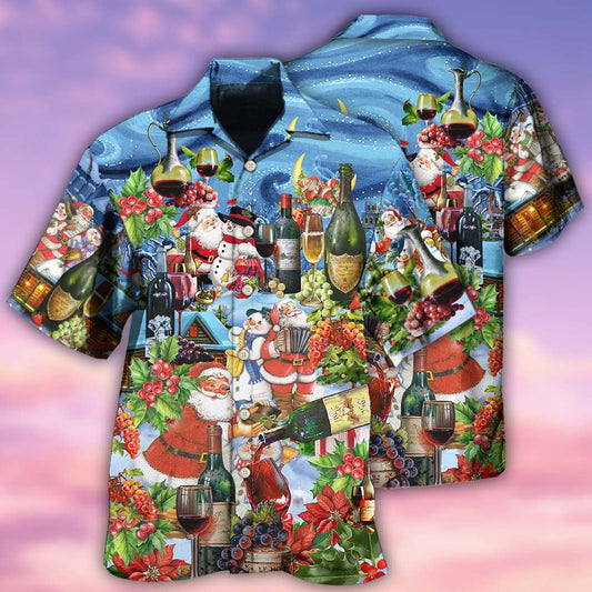 Wine Life Is Better With A Glass Of Wine - Hawaiian Shirt