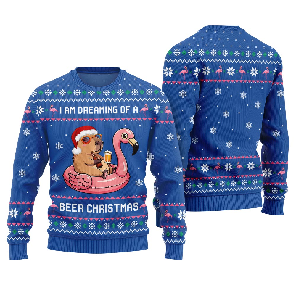Funny Capybara Ugly Sweater