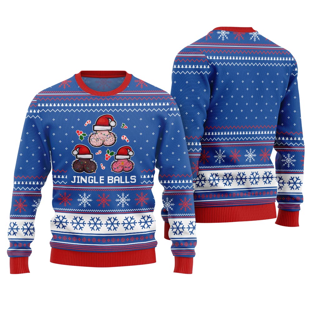 Funny Jingle Balls Ugly Christmas Sweater