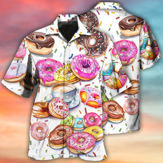 Donut Delicious Colorful Style - Hawaiian Shirt