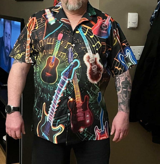 Guitar All You Need Is A Guitar - Hawaiian Shirt