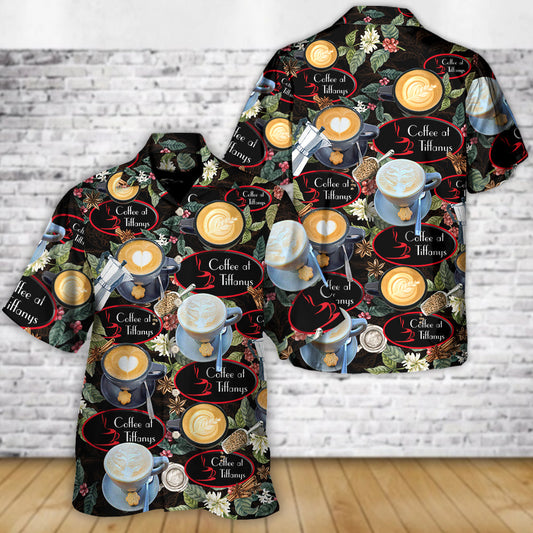 Coffee At Tiffany's Custom - Unisex Hawaiian Shirt For Men and Women