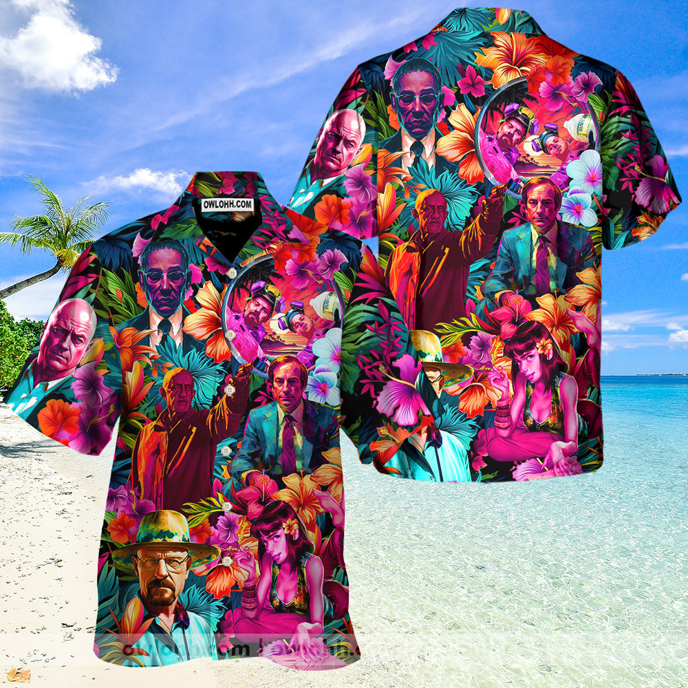 Breaking Bad Synthwave Tropical Summer Special - Unisex Hawaiian Shirt For Men and Women