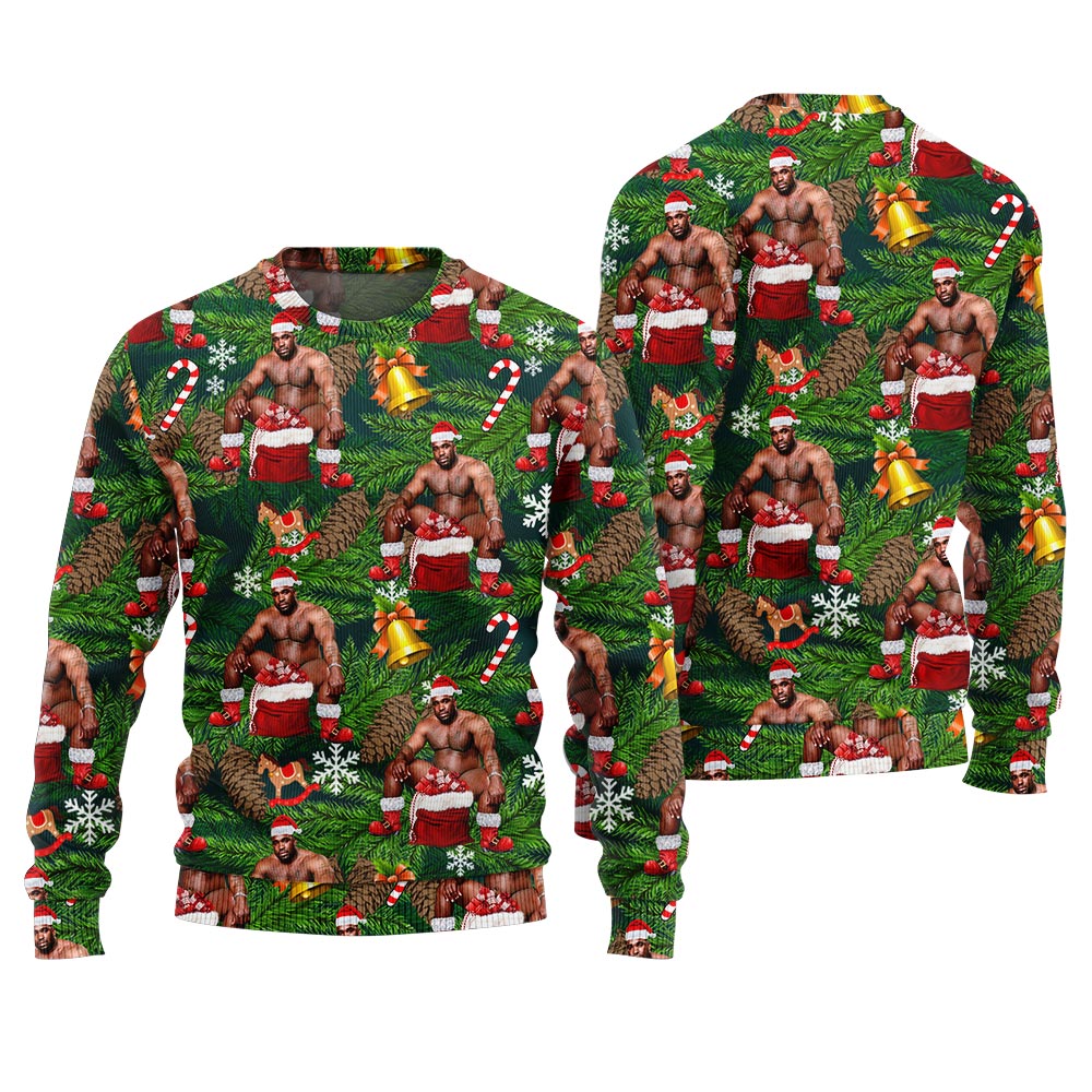 Hilarious Barry Wood Ugly Christmas Sweater