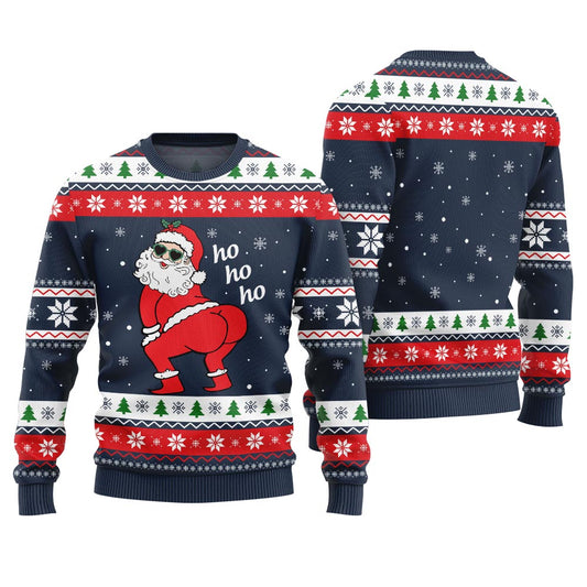 Ho Ho Ho Santa Naughty Xmas Sweater