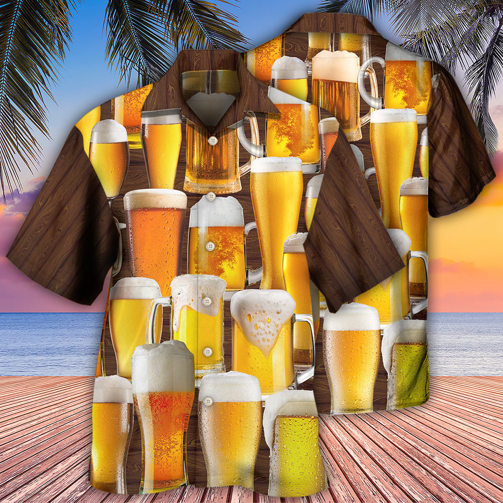 Beer It's Time For Beer - Hawaiian Shirt