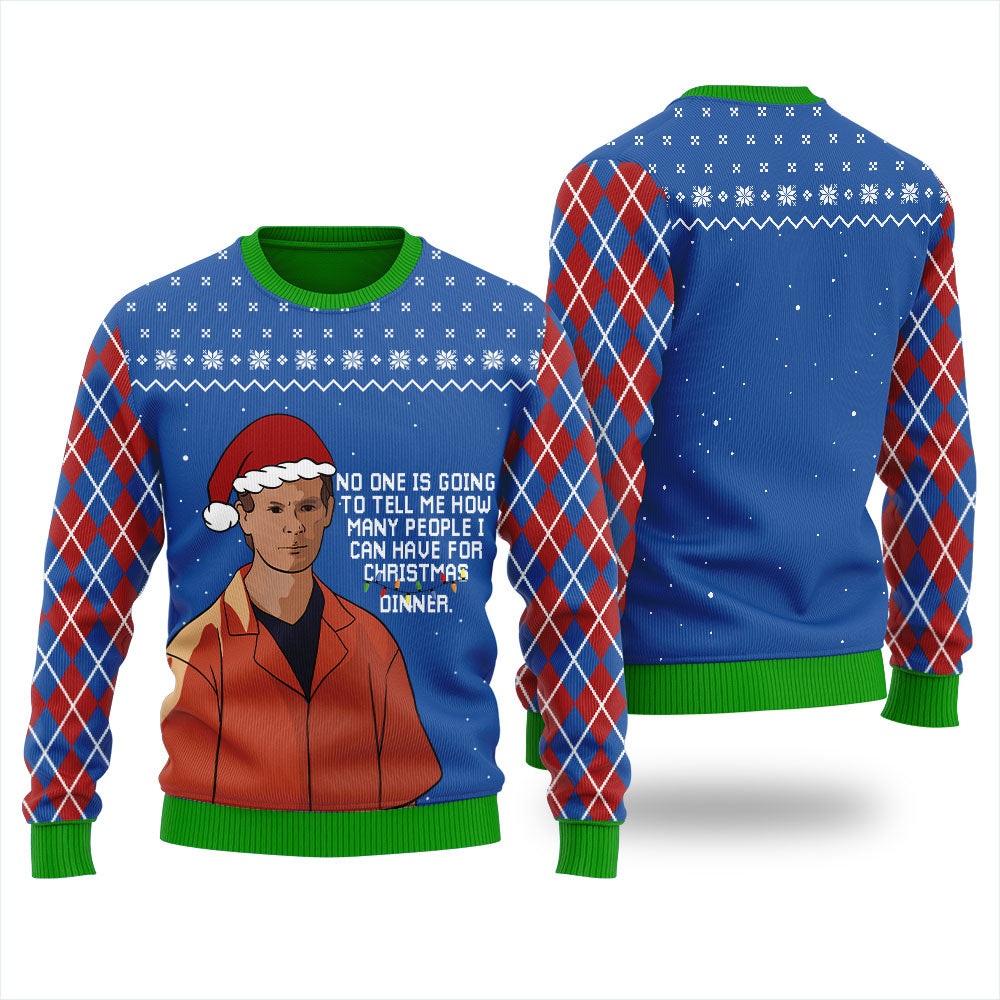 Jeffrey Dahmer Men's Funny Ugly Christmas Sweater