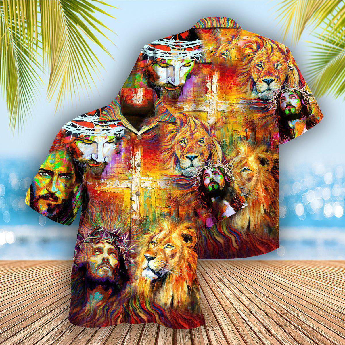 Jesus Is My King My Lord My Savior - Hawaiian Shirt