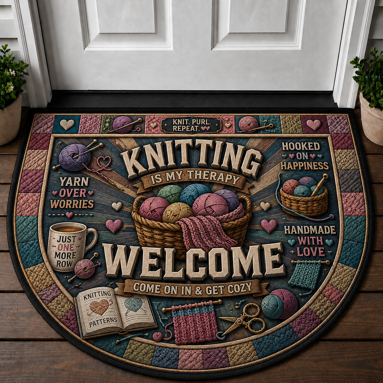 Metal Detecting Zone Welcome Mat - Digging For History Treasure Hunter Doormat - 5to9vibe