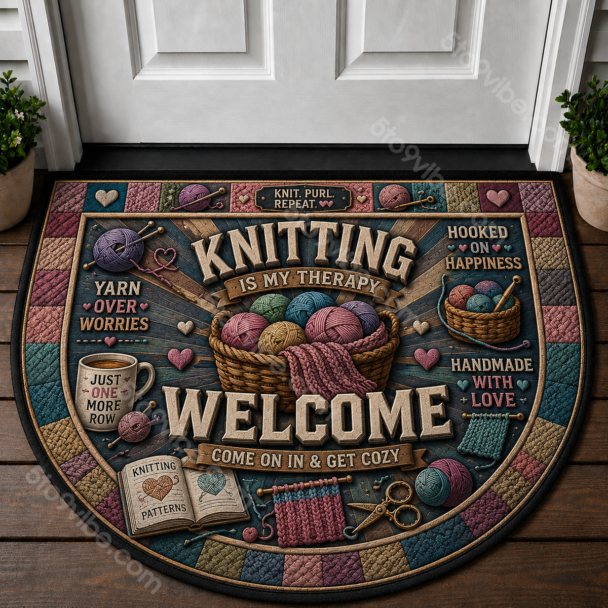 Welcome To The Pottery Studio Doormat - Life Is Better With Clay Ceramics Mat - 5to9vibe