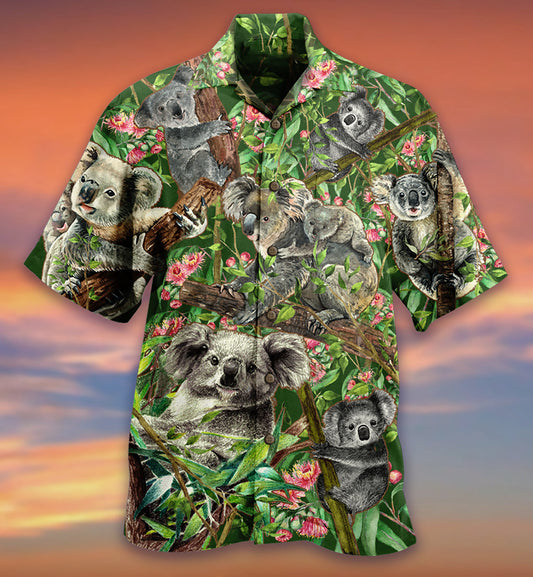 Koala Love Christmas Tree - Hawaiian Shirt