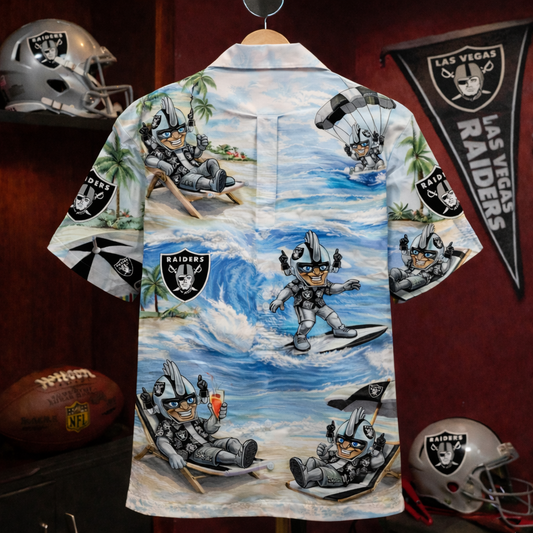 LVR Football Mascot Beach Viber Unisex Hawaiian Shirt For Men & Women