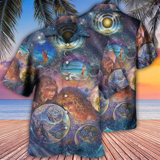 Earth LD Mysterious Earth - Hawaiian Shirt