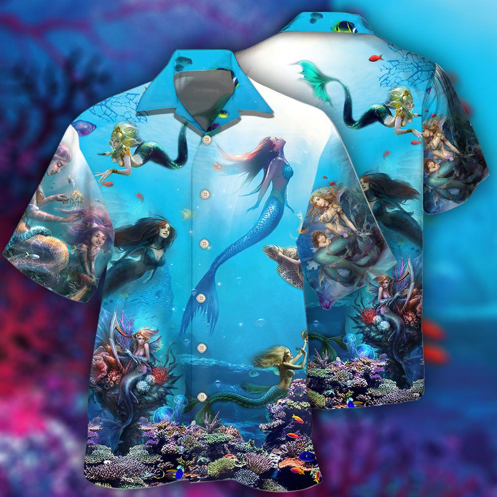 Mermaid Ocean Life - Hawaiian Shirt