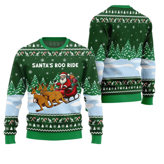 Merry Christmas Australia Santa Ugly Xmas Sweater