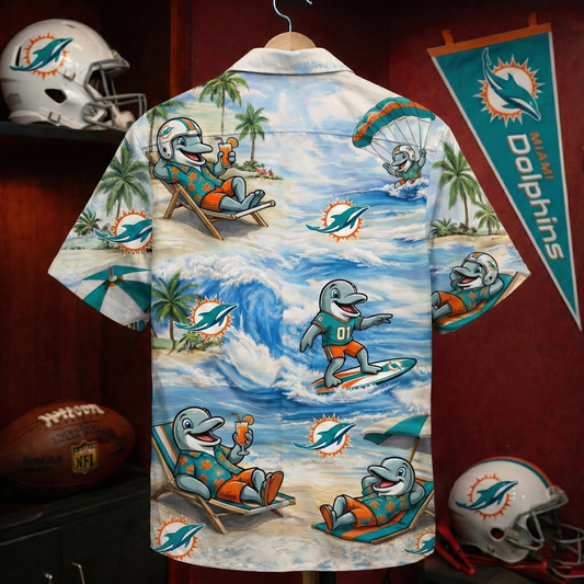 MD Football Mascot Beach Viber Unisex Hawaiian Shirt For Men & Women