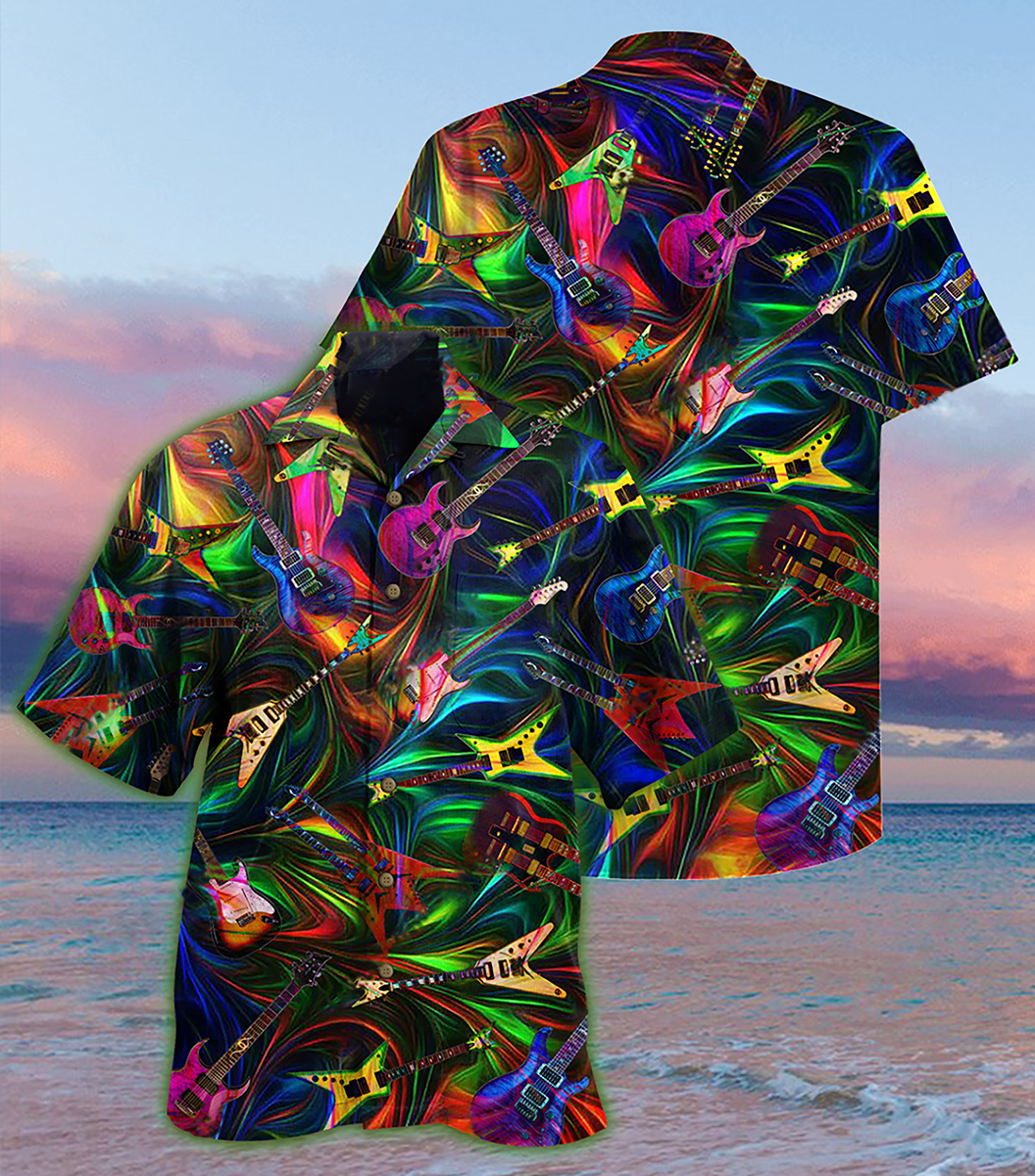 Guitar Music Electric Guitar Amazing - Hawaiian Shirt
