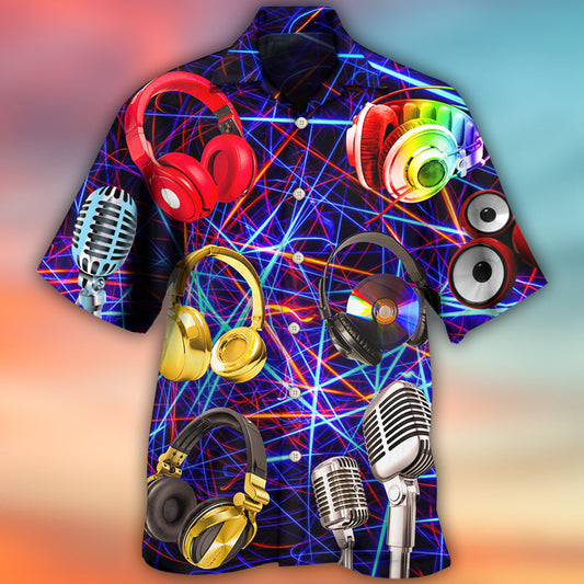 Music Is My Life Style - Hawaiian Shirt