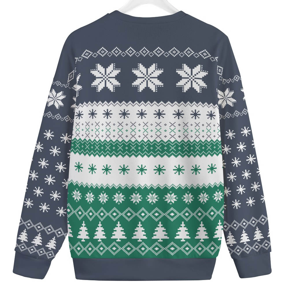 Naughty Cookies Womens Plus Ugly Christmas Sweater