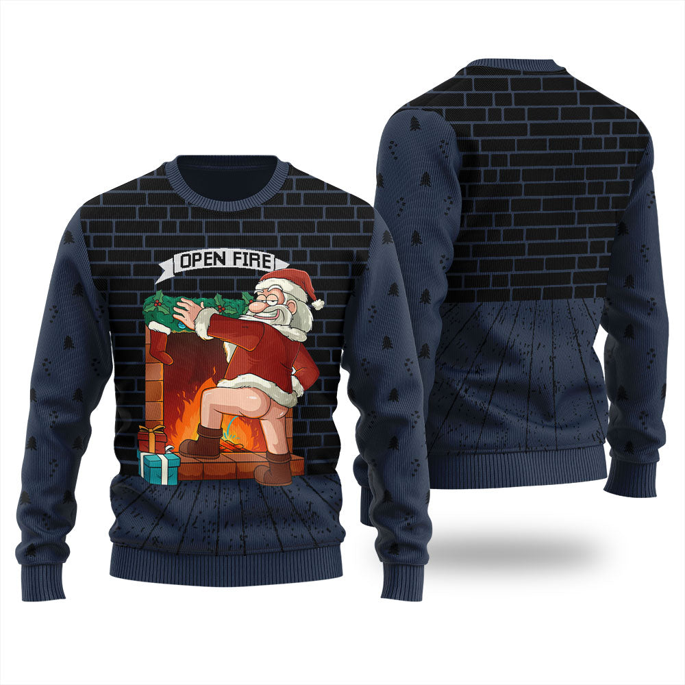 Naughty Santa Claus Christmas Sweater