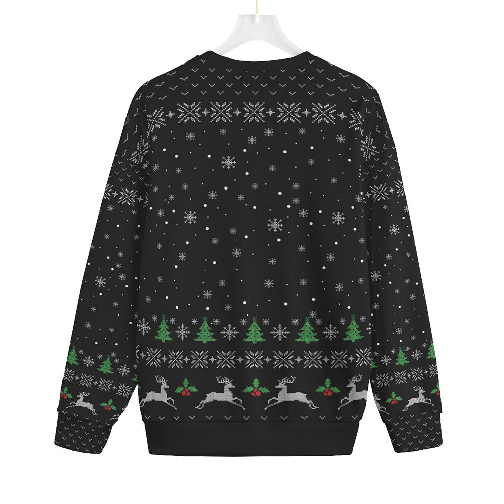 Naughty Santa Plus Size Ugly Christmas Sweater