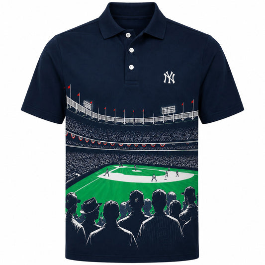 All Baseball Teams Night Game Stadium Teams Premium Polo Shirt