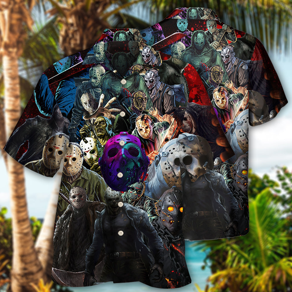 Zombie Seiral Killers Jason Zombie - Hawaiian Shirt