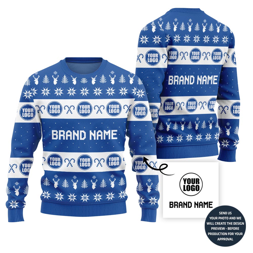 Simple Custom Brand Name And Logo Sweater