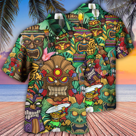 Tiki With Tropical Style - Hawaiian Shirt