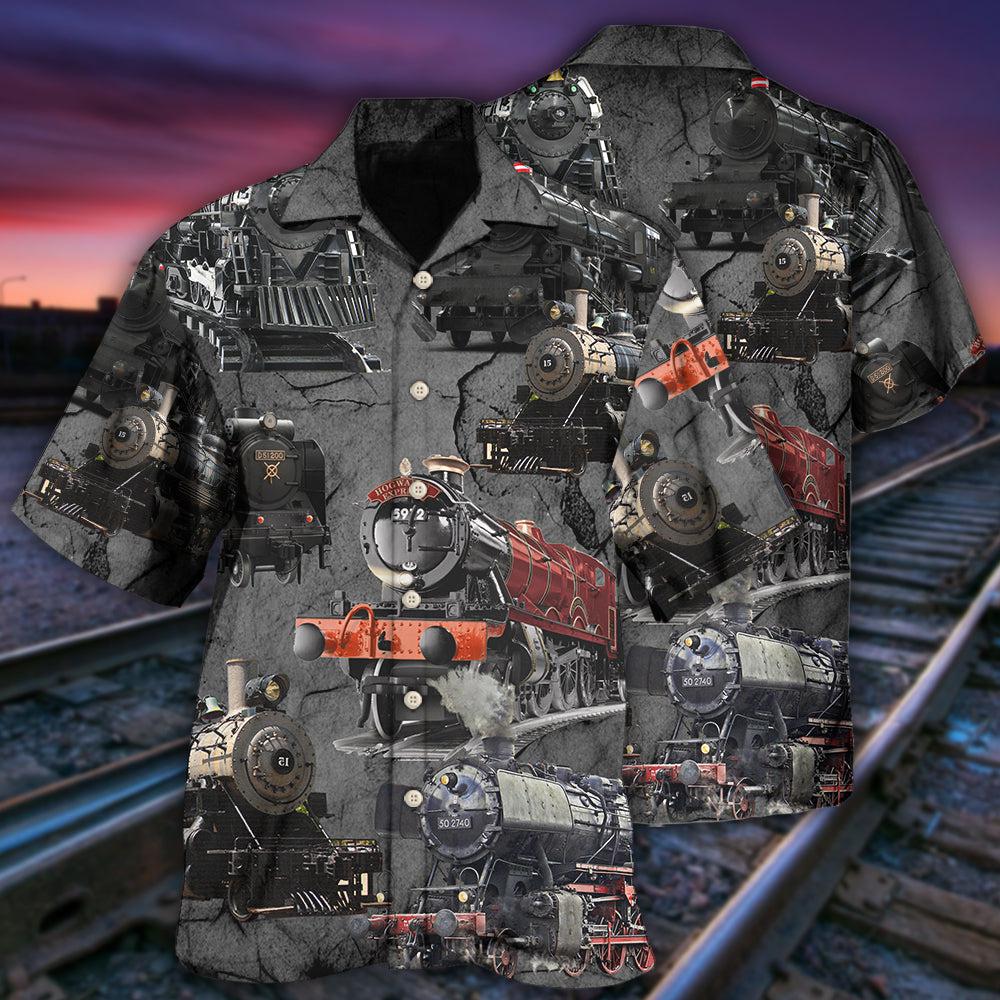 Train Cool Style - Hawaiian Shirt