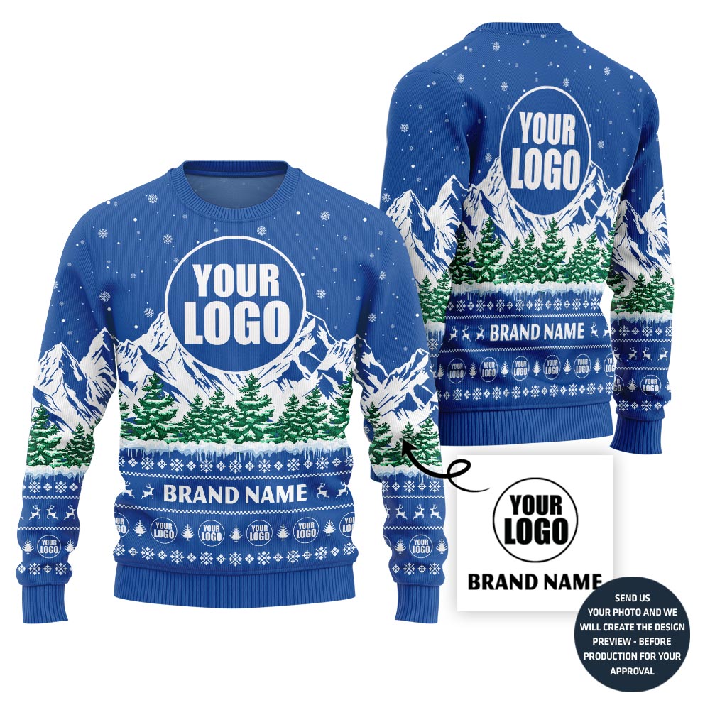 Unique Custom Logo And Brand Xmas Sweater For Bulk Order