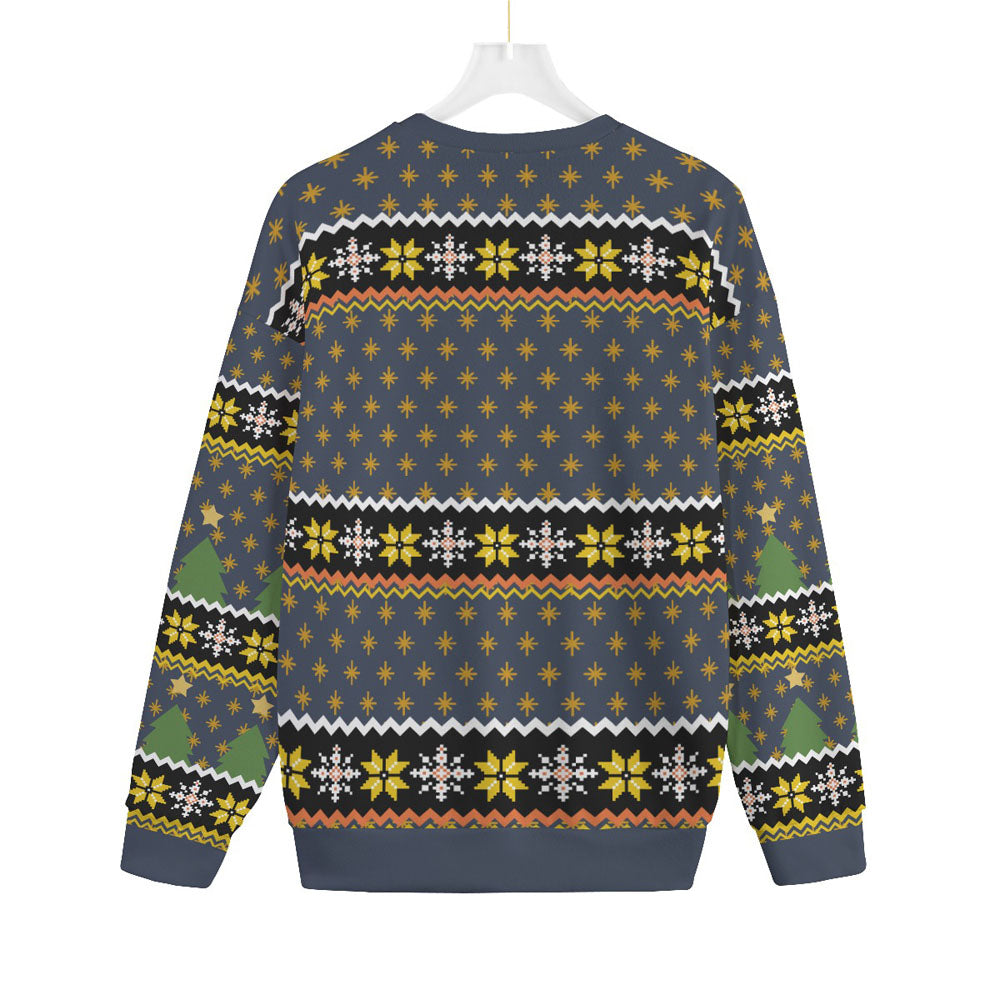 Western Cowboy Santa Plus Size Ugly Sweater Adults