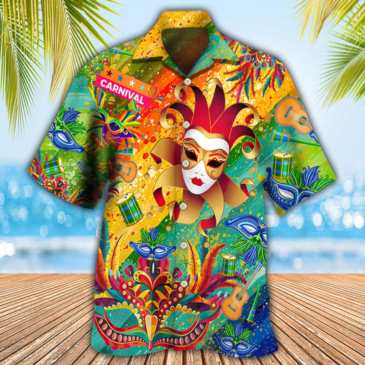 Carnival A Happy Carnival Is Coming - Unisex Hawaiian Shirt For Men and Women