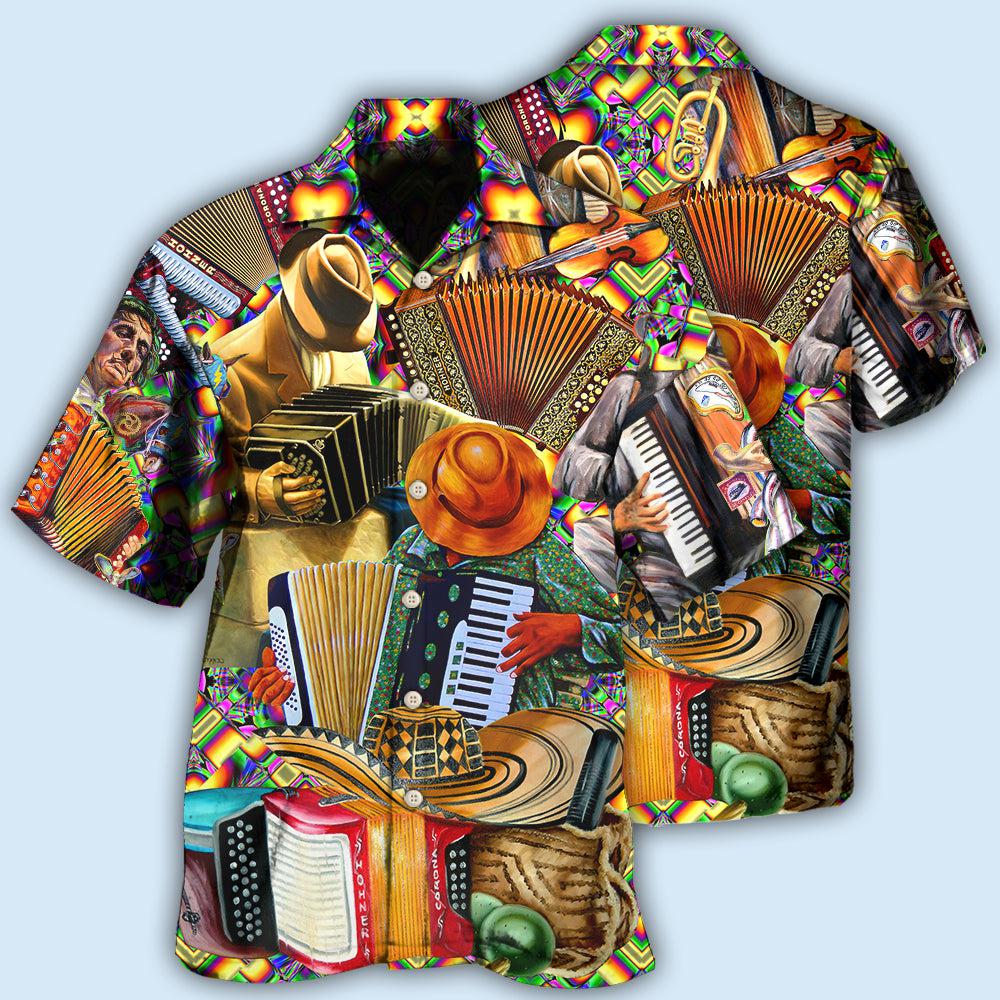 Accordion Music Where Words Failed Accordion Speaks - Hawaiian Shirt