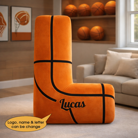 Basketball Pillow Custom Name and Logo 2 All Teams Irregular-Shaped Pillow-Shaped Pillow-5TO9VIBE