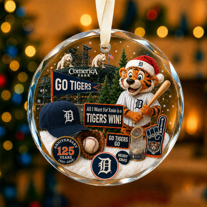 All Baseball Teams Christmas Glass Ornament  With Red Gift Box | 5to9vibe